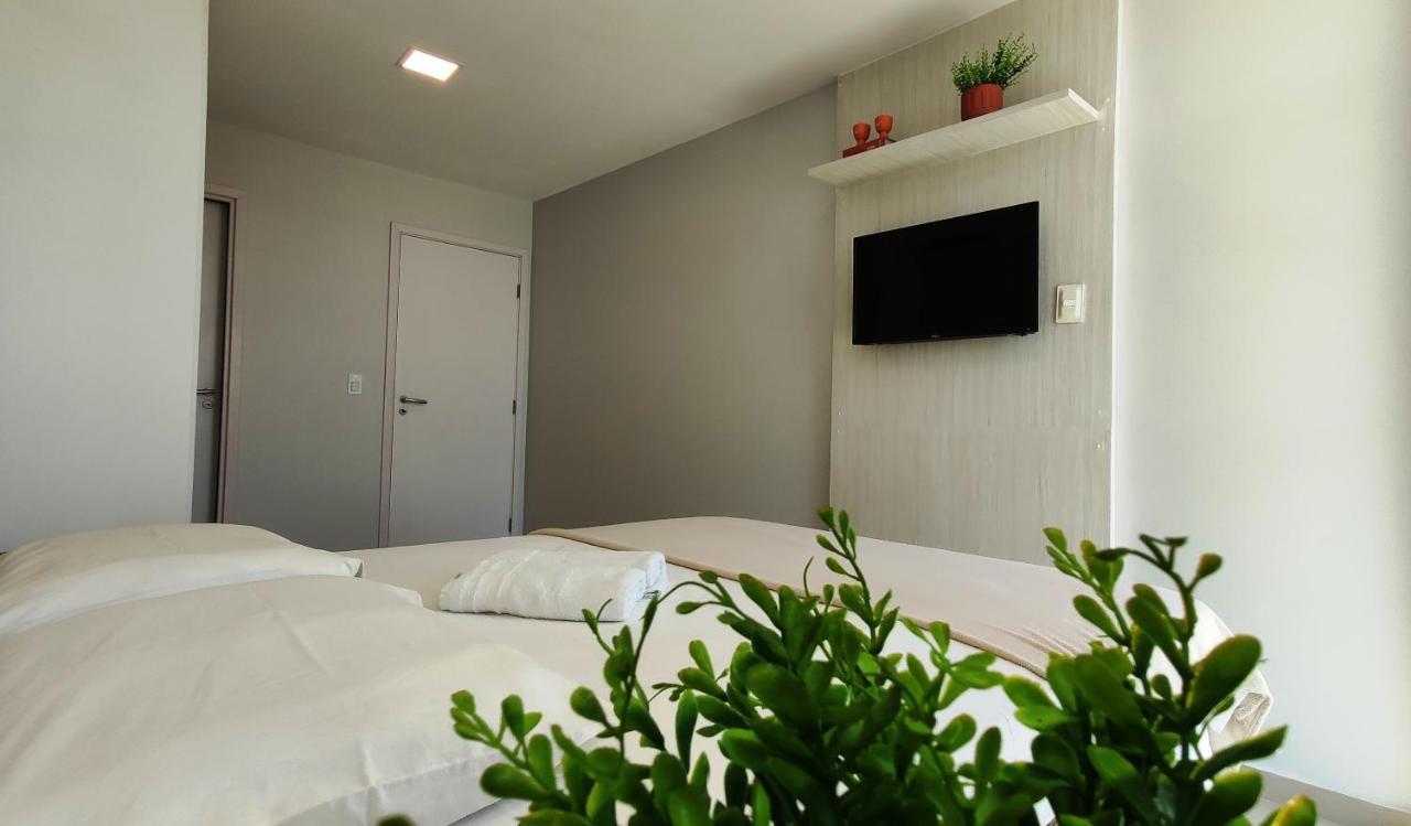 Areias Do Mar ! 3 Quartos Com Varanda A212 Barra de Sao Miguel Ngoại thất bức ảnh