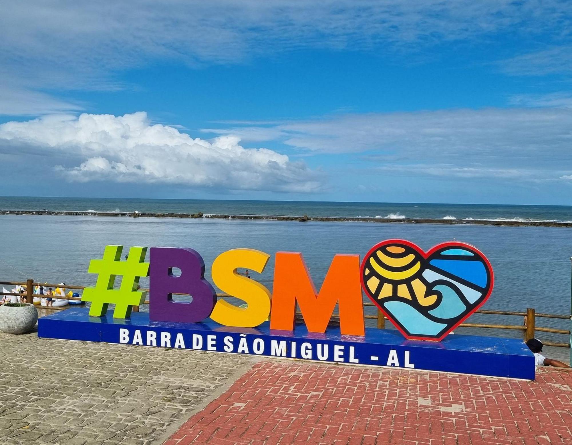 Areias Do Mar ! 3 Quartos Com Varanda A212 Barra de Sao Miguel Ngoại thất bức ảnh